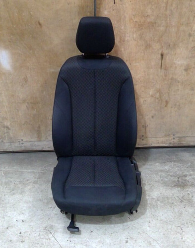 Front passenger seat - front, black