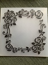 Embossing folders x6. 15x15cm. (C0160)