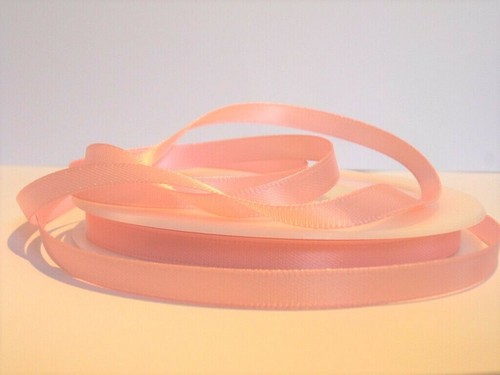 Satin ribbon 7mm wide by - wide,
