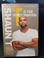 SIGNED T Is for Transformation Shaun T 1st Edition 2017 Hardcover T25 Insanity