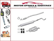 EXHAUST FOR VAUXHALL ASTRA H 1.6 1.8 2004-13 - FRONT MID REAR + FULL FITTING KIT