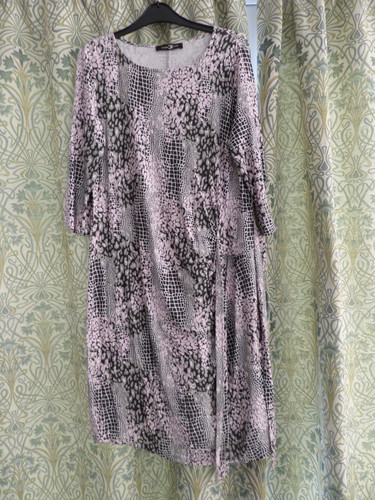 Ladies pink black and grey - black,