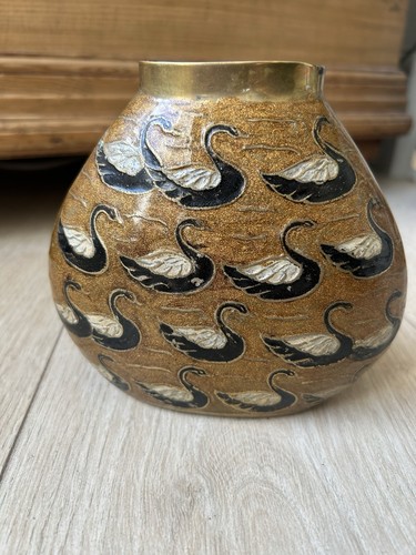 Vintage heavy brass - vintage, cloisonné