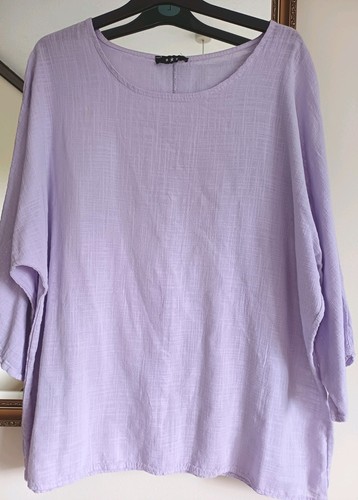 Ladies lilac italian cotton - italian,