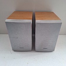 AIWA SX-LEM20 2 Way Bookshelf Speakers 6 Ohms Impedance 30W - 23x14x20cm