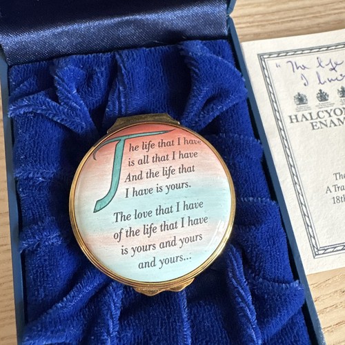 Halcyon days enamel - halcyon,