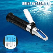 Salinity Refractometer Meter Water Reader Marine 0~10% Salt Aquarium Test Tester