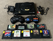 Sega Mega Drive Console w/ 9