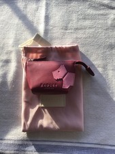 Radley burgundy small zip coin