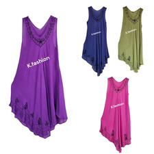 New Ladies Tie Dye A Line