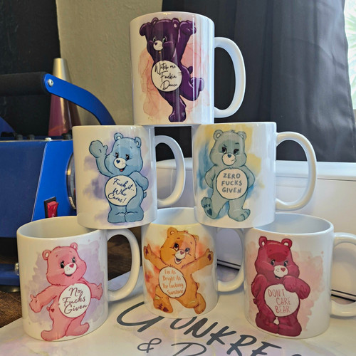 Teddy bears novelty quote mugs - quote,
