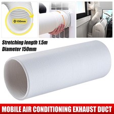 Flexible Telescopic Air Conditioner Exhaust Hose Mobile Air Conditioning 1.5M