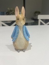Peter Rabbit Hand Painted Large 17.5cm Enesco Figurine, Sold out