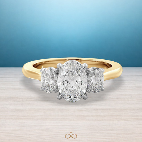 Diamond birthday gift - diamond, ring