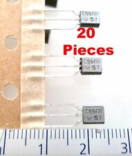 Philips BC556B Transistors PNP Bipolar 65V 0.1A 500mW TO92 20 Pieces MBA010C