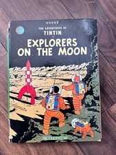 Tintin hardback vintage book - ,