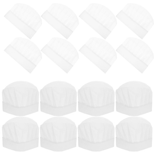 20pcs paper chef - hats, children