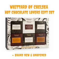 Whittard of Chelsea Hot Chocolate Lovers Gift Set Mix Cube Flavours Pack 6x140g