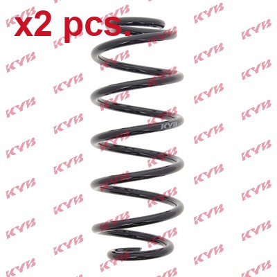 Pcs rear coil springs - x2,