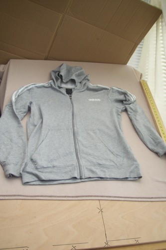 Adidas hoodie mens - grey, full