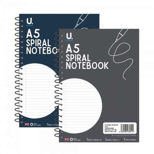 Spiral notepad single - a5,