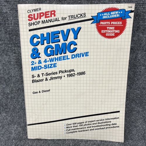 Chevy gmc pick ups - blazer, 4x4