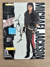 Michael Jackson Hand Signed