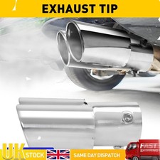 Twin Dual Sport Chrome Exhaust