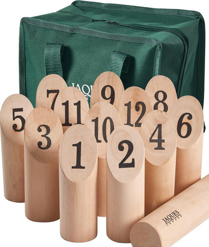 Wooden skittles throwing - wooden,