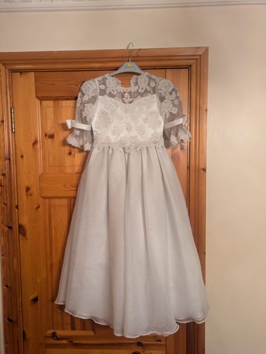 Girl communion dress flower - dress,