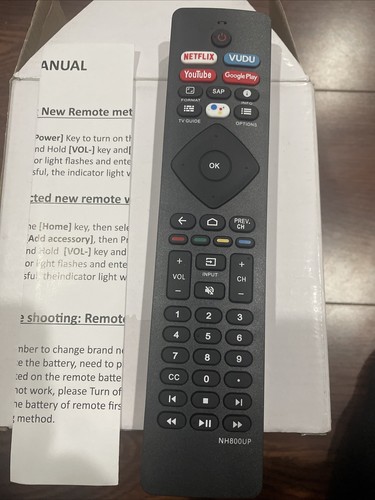 New nh800up rf402a v14 remote - new,