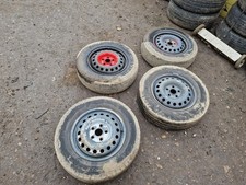 4x Vw T4 5x112 Steel Rims