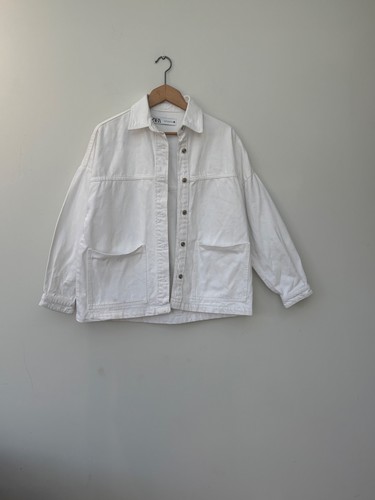 Women zara white utility - zara,
