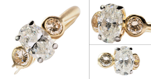 Carat oval diamond - 3,