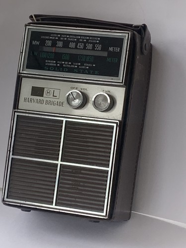 Vintage harvard brigade radio - harvard,
