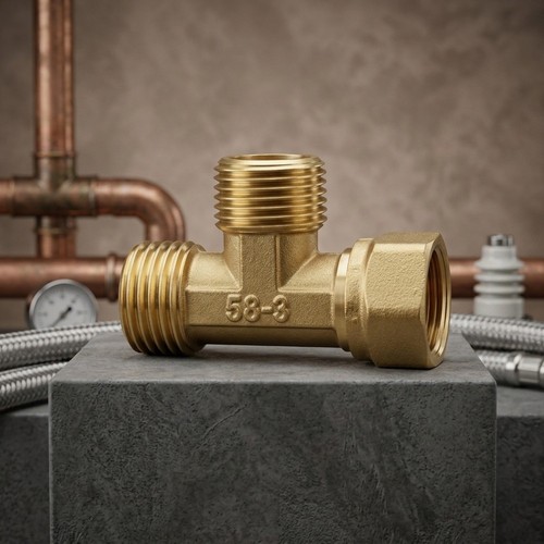 Shaped copper splitter - copper,