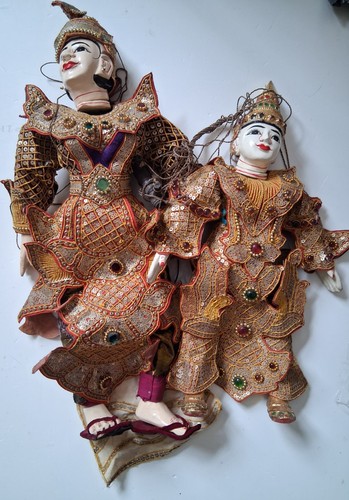Burmese marionette string - burmese,