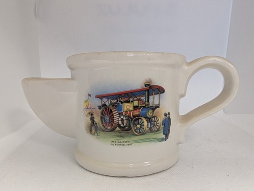 Vintage ceramic shaving mug - vintage,