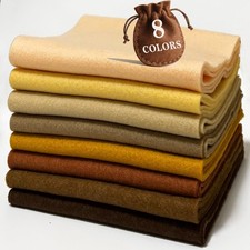 8 Rolls Felt Fabric Sheet Bulk