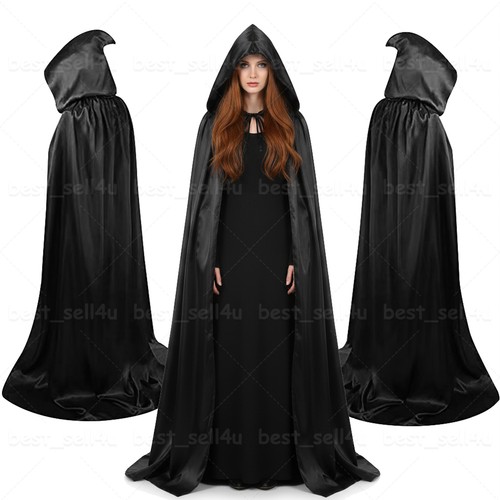 Adult witch hooded robe - hooded,
