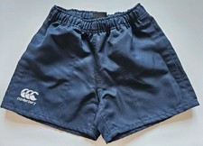 Canterbury Rugby Shorts Size 12 Years - Navy