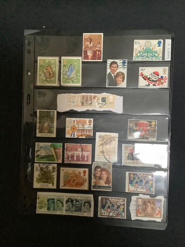 British stamps queen - british,