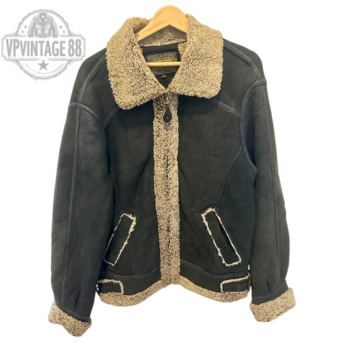 Vintage aviator bomber - b-3,