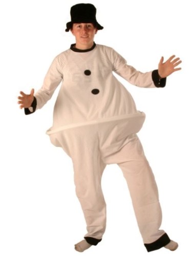 Snowman fat suit hat - fat,