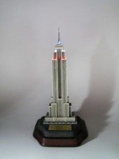 New York Lighted Empire State