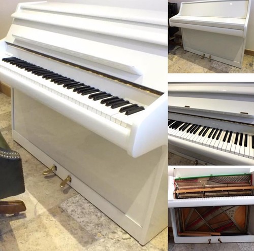White gloss modern - modern, upright