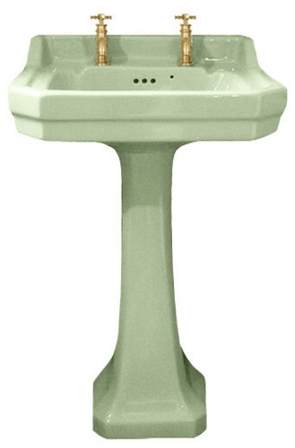 Trtc art deco green - art,