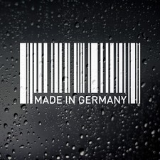 Made In Germany Barcode Car