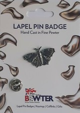 Butterfly lapel pin badge - lapel,