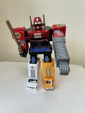 Bandai 1999 Power Rangers LightSpeed Rescue Megazord 8" Figure - Complete *RARE*